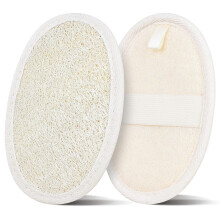 Milieuvriendelijke exfoliërende loofahspons, natuurlijke loofah exfoliërende pads voor een milde reiniging en bevordering van de bloedsomloop