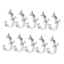 10Pack Stage Light Clamp Hooks, Durable Aluminum Alloy, Truss Clamps