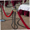 Barrier Post Divider Rope for Barrier Post, Black 2