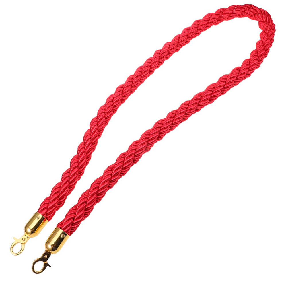 Support Accessories Heavyduty Barrier Rope For Queue Ropes Queue Rope Queue Barrier Rope Support Rope Queue Barrier Red Metal 9365049951746