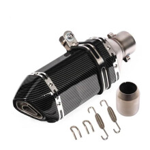 Motorcycle Exhaust Silencer 51mm DB Killer, 310mm Length Moto Tube Exhaust Muffler Pipe A