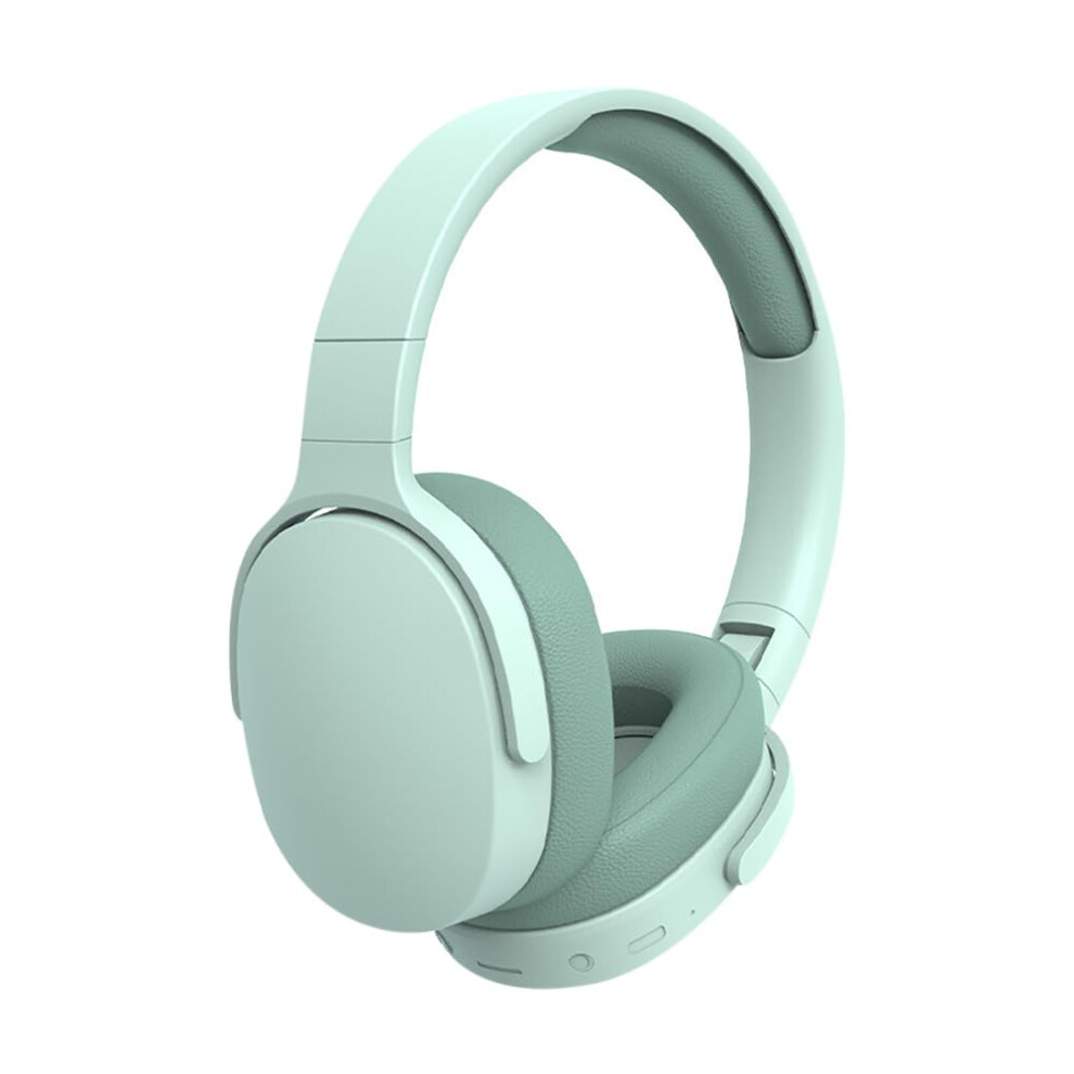 Bluetooth Headphones Overear With Mic, Noise Canceling, Foldable Sports Headset, 22Hour Battery, Green 9426802330052