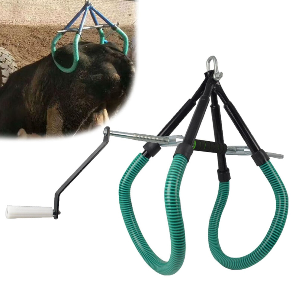 Cow Hip Lift Tool Stainless Steel HeavyDuty Cattle Lifter StandUp Assist Tool Cattle Hip Clamp Farm