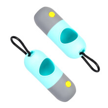 Distributeur polyvalent de sacs à déjections canines pour-Bleu