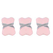 3Pieces Soap Savers Bag with Secure Strap For Multipurpose-Pink