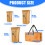 Sac de transport de nourriture pour barbecue de grande-M 7