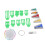 Highly Compatible Multi-Sewing Clips, Pearlized Hemming Pins For Fixing Multi-Layer Fabrics And Objects, Widely Used In Sewing Needlework Crafts And M 5