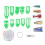Highly Compatible Multi-Sewing Clips, Pearlized Hemming Pins For Fixing Multi-Layer Fabrics And Objects, Widely Used In Sewing Needlework Crafts And 2