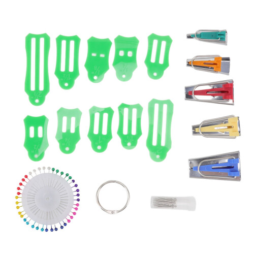 Highly Compatible Multi-Sewing Clips, Pearlized Hemming Pins For Fixing Multi-Layer Fabrics And Objects, Widely Used In Sewing Needlework Crafts And 1