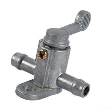 Aluminum 5/16' InLine Straight Fuel Gas Shut Off Valve Switch 8Mm For Motorcycle, Inline Valve, 8Mm Hose