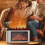 Humidifier Realistic Flame Household Dormitory Bedroom-White 3