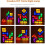 Classic Games Revival, 7 Χρώματα Στοιβαζόμενα Παζλ Led3D Diy, Μαγικά Τουβλάκια που Συνδέονται με 1
