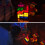 Classic Games Revival, 7 Χρώματα Στοιβαζόμενα Παζλ Led3D Diy, Μαγικά Τουβλάκια που Συνδέονται με 3