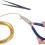 Alicate de ponta chata de 13 cm (5,12 polegadas), aço inoxidável 316, cabo azul antiderrapante, ponta com ângulo científico, 1 conjunto, design 4