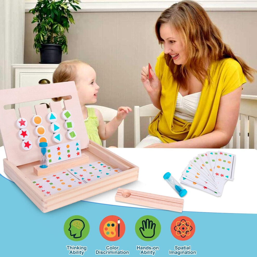 Jouet Montessori en Bois Tri des Formes et Catégories | Activités Éducatives pour Enfants, Apprentissage Précoce, Jeu de Correspondance Image pour Préscolaires