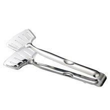 Multifunktionale Lebensmittelzange, Edelstahl-Siebeinsatz für präzise Lebensmittelhandhabung, ergonomisches Griffdesign für Komfort und Kontrolle