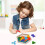 Γεωμετρικό παζλ Tangram, η λεία επιφάνεια εξασφαλίζει ασφαλές και ευχάριστο 3