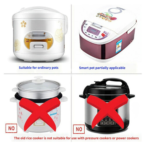 Cooking Pot Replacement Stainless Steel Rice Cooker Inner-3L 1