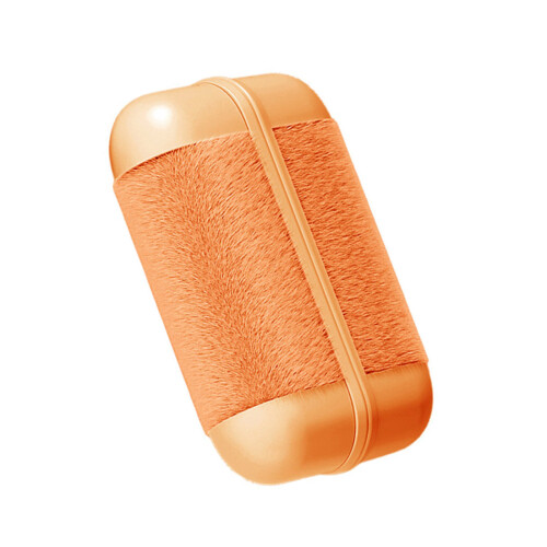 Double Sided Heating Hand Warmer Long Service Life for-Orange