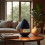 Tealight Candle Hand Warmer Atmospheres Lamp-matte black 6