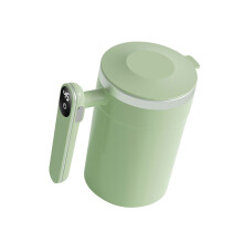 400ml Coffee Cup Electric Automatic Stirring Mug-Light Green
