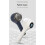 Rechargeable Lint Remover with Digital Display Fabric-White 3