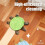 Vadrouille de sol Double face en forme de tortue, en-L 2