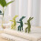 Support de plante réglable à installations simples-vert foncé 7