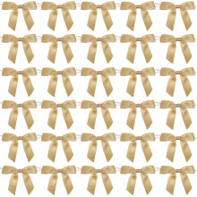Décorations de ruban 50pcs pour boîte-cadeau créative et-Or