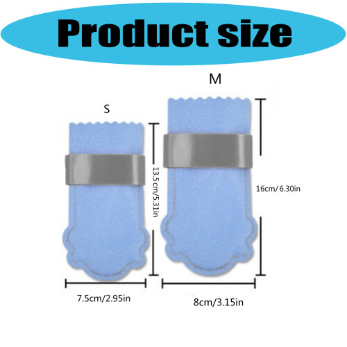 Chaussettes de protection pour chiens, couvre-pieds, semelles-S 2