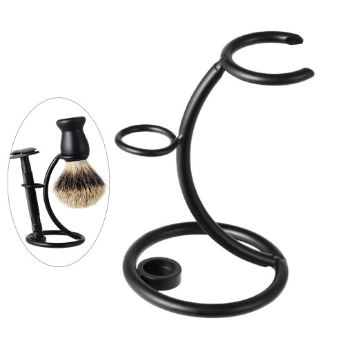 RustProof Manual Razors Storage Rack Iron Alloy Shaver-Gold 2