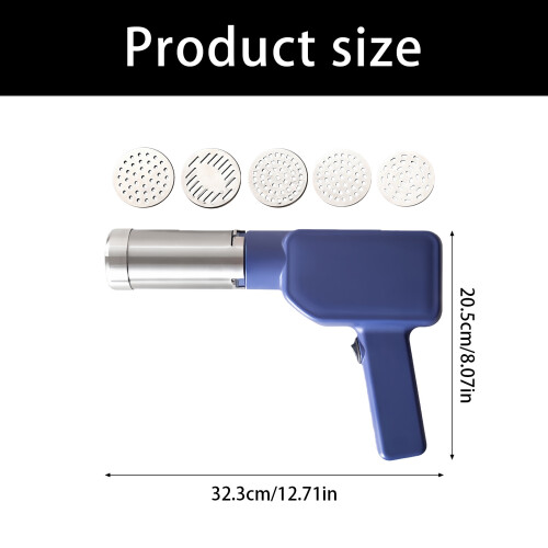 Electric Pastas Machine Automatic Handheld Noodles Maker-Blue 1