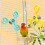 Jouet hochet interactif pour petits oiseaux, encourageant-rose 2
