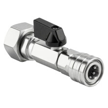 Adaptateur d'irrigation de jardin en acier inoxydable, convertit