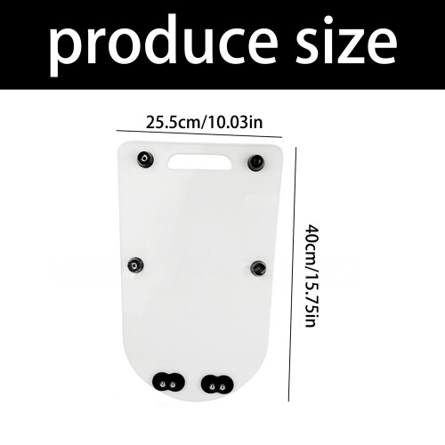 Quiet Glides Appliance Movers Pad, solides-Transparent 2