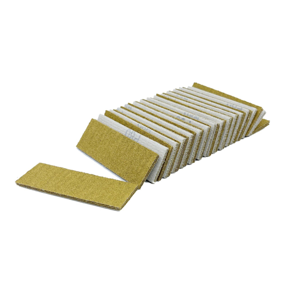 130Pcs Sander Hook Backing Hand Sanding Block Grit Sandpaper For Wood Metal Glass Stone Polishing Grits Hookloop 9189345056932