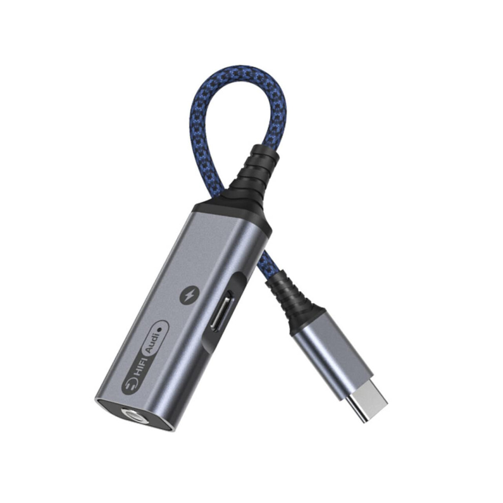 Usb C Earphone Adapter Charging Converter Type C Fast Charging Hifi Audio Headphone Compatible With Phones And Laptops 9412369185105