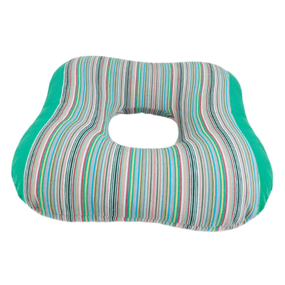 Green Donut Cushion 40 Cm Diameter Seat Cushion Multipurpose Tailbone Support Butt Pillow For Sitting