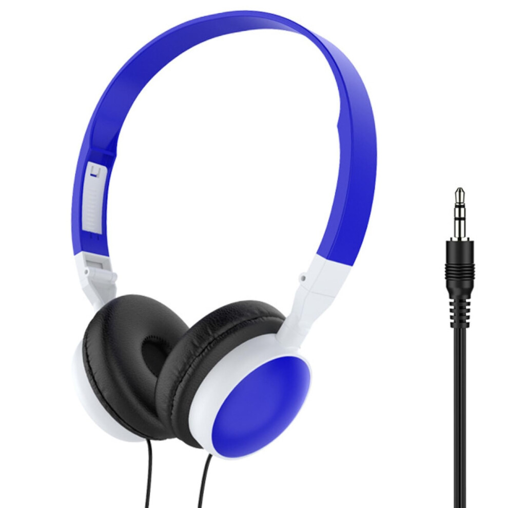 Bluetooth Earphones Foldable Wired 3.5Mm Hifi Audio Bass Headset Gaming Headphone For Phone/Tablet 9189345057144