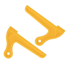 Vtype Wood Saw Pushsticks for Carpenter's Table