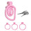 Pink Protective Safety Cage Model UKA52 Designed For Men (Negative) 1