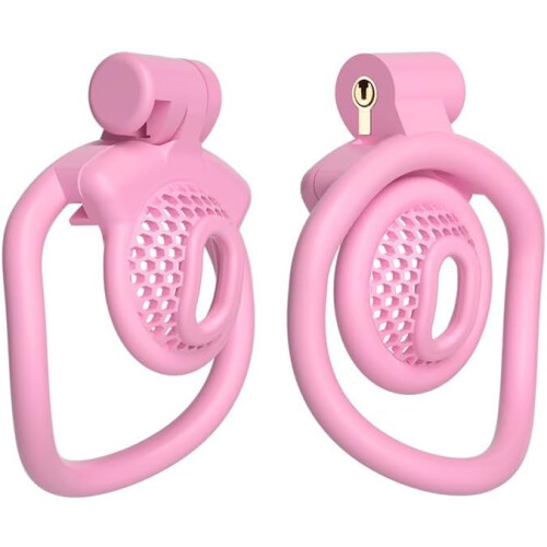 Pink Protective Safety Cage Model UKA52 Designed For Men (Negative) 2
