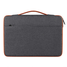 Laptop case for 33 35.6 cm 38.1 cm (15.6 inch) notebook bag, shockproof computer briefcase, travel, business, men's 15.6 inch gray.