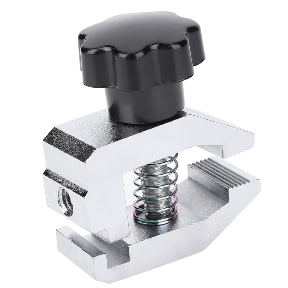 Stainless Steel Jaw Clamp 500N Capacity Thrust Tension Meter Clamp Micrometer Fixture For Rubber Cables And Plastic Films 9189345469701