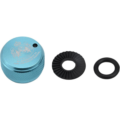 Baitcasting Accessory  Spool Mechanical Brake Knob Fits Models Built In Sound Feature Light Blue 1