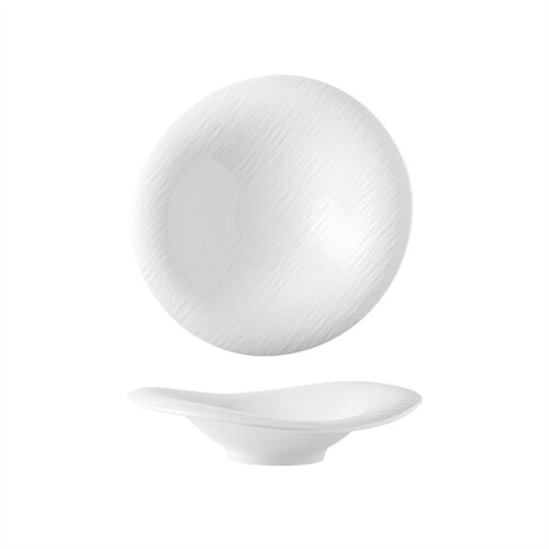 Commercial hotel tableware, dinner plate (white, 20.3 cm) White 8 inch