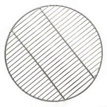 Stainless Steel Round BBQ Grill Grid for Outdoor Camping Cooking BBQ Baking Tray 30cm/35cm/40cm Diameter Welded Construction Even Heating (35cm) 35 cm