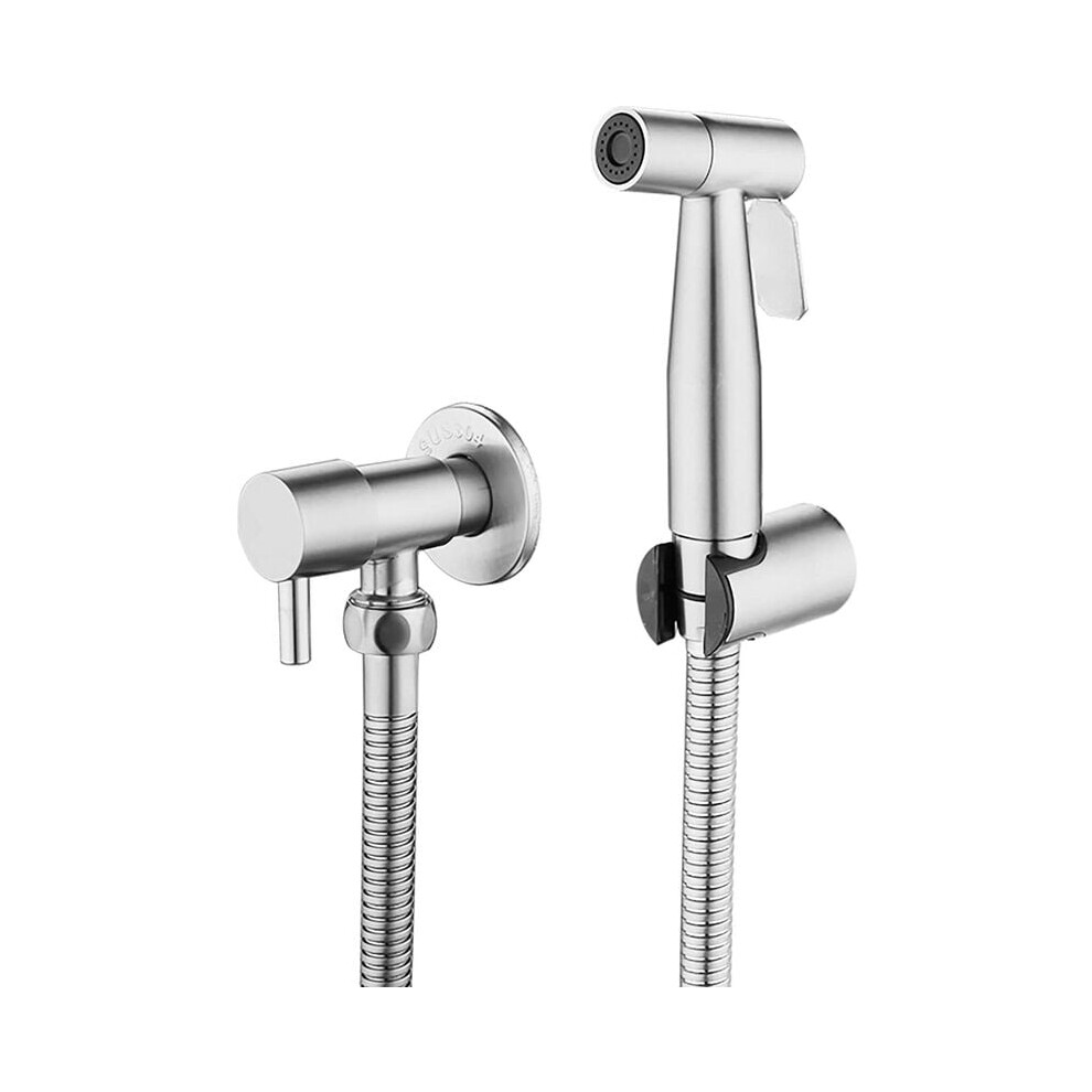 Unleash Hygiene's Potential, Hand Held Bidet Sprayer With Stainless Steel Material, Designed For Personal Hygiene, Cloth Diaper Sprayer, And Washing B 9148971056723