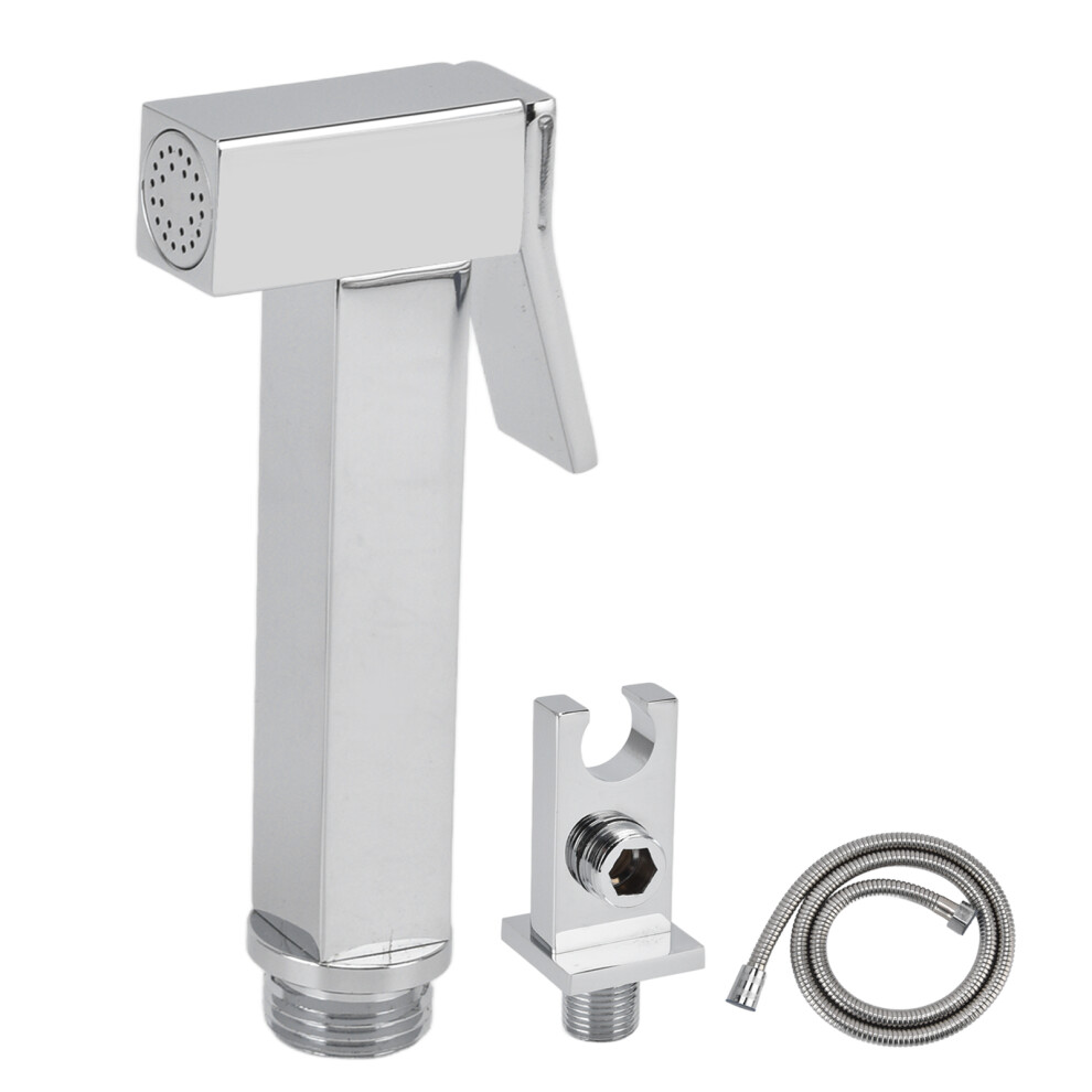 Adjustable Pressure Bidet Sprayer, Stainless Steel Handheld Attachment For Toilet, Hot And Cold Mixing Valve For Optimal Hygiene 9148971056853