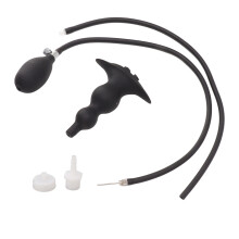 Silicone Inflatable Anal Plug, Medical Grade Silicone Sex Toy with Adjustable Pressure Anal Stimulation for Colon Cleansing & Intimate Pleasure
